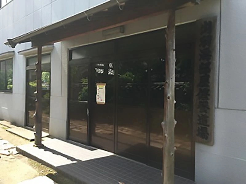出羽の海部屋の稽古場