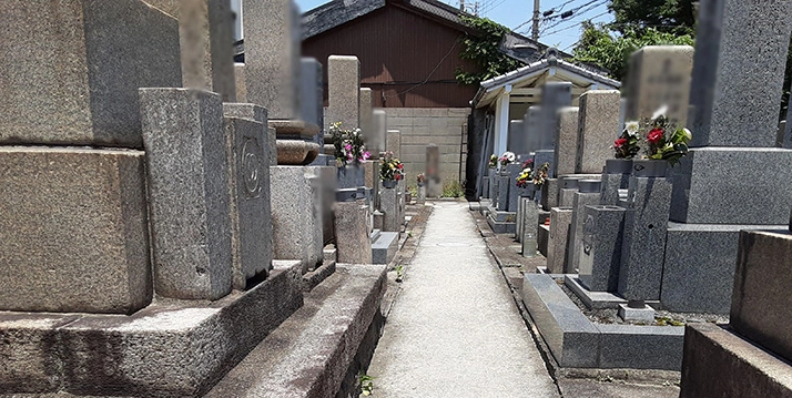 大阪市城東区 別所墓地