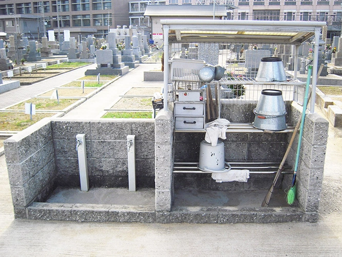 杉本霊園 水汲み場の写真