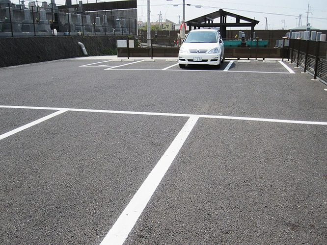 和泉市設 信太山墓地 駐車場の写真