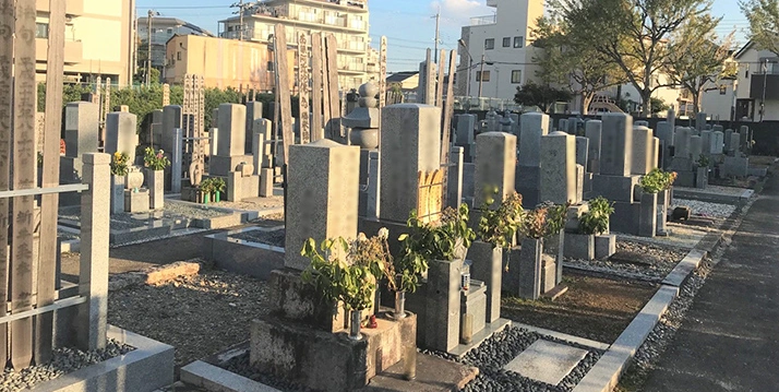 京都市南区 東川島共同墓地