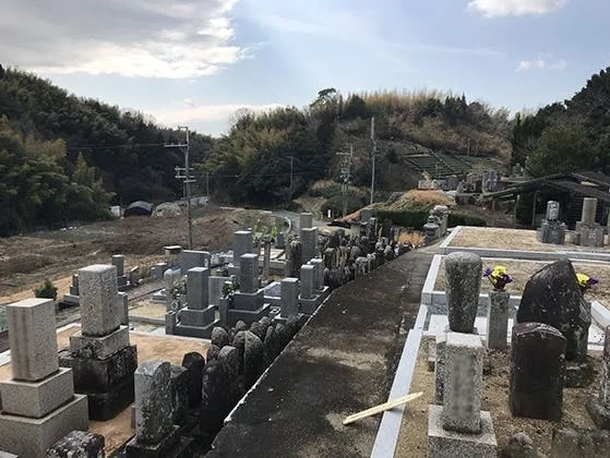 京田辺市 神童子墓地