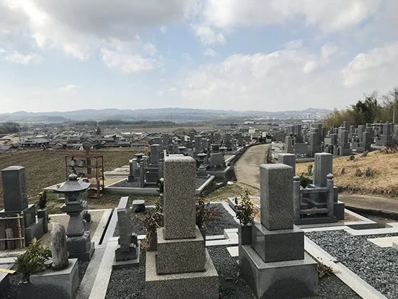 京田辺市 綺田墓地