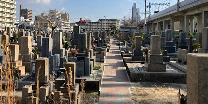 神戸市東灘区 本庄墓地