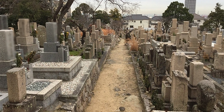 神戸市 小林墓地
