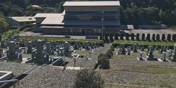 湖南市営 笹ケ谷霊園 園内風景