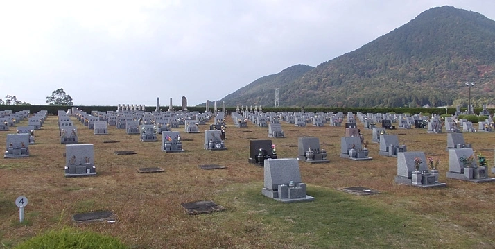 滋賀県の全ての市 野洲市営 さくら墓園