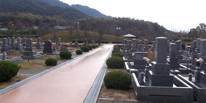滋賀県の全ての市 野洲市営 さくら墓園