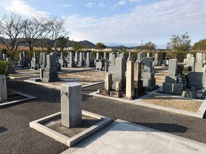 近江八幡市安土墓地公園 水汲み場の写真