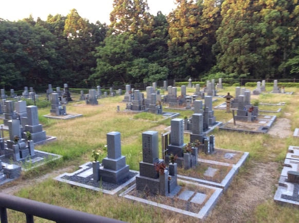 甲賀市 野添墓地
