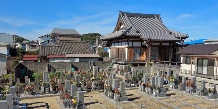 和歌山県の全ての市 真乗寺墓地