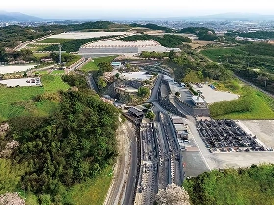 北九州公園墓地 墓地全景