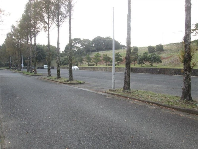 唐津市墓地公園 駐車場の写真