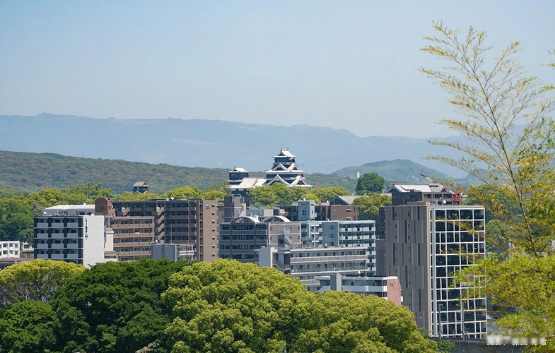 「愛樹木葬」花岡山天空樹木葬 熊本城