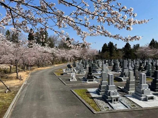 それ以外の新潟県の市 市営墓地 長岡市墓園（鉢伏町）