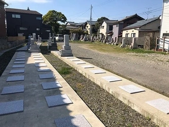 新潟市江南区にある寺院墓地