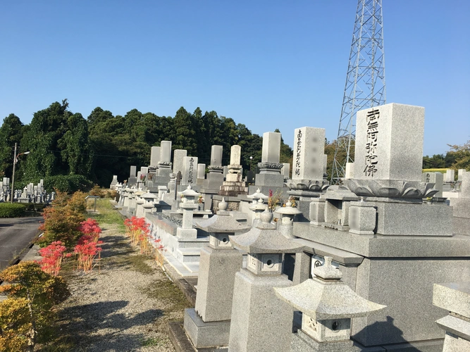 富山県全ての市 滑川市営 墓地公園