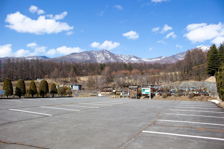 小諸市高峯聖地公園 駐車場の写真