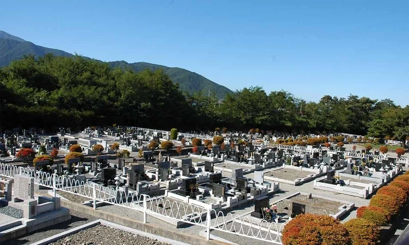 安曇野市営 黒沢霊園 