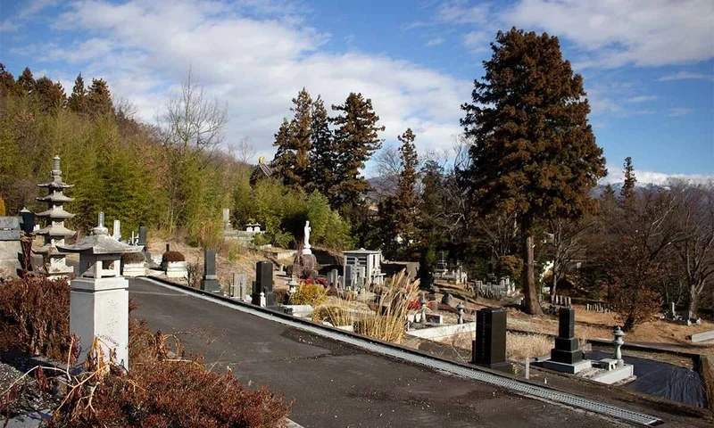 上田市 龍顔寺墓地