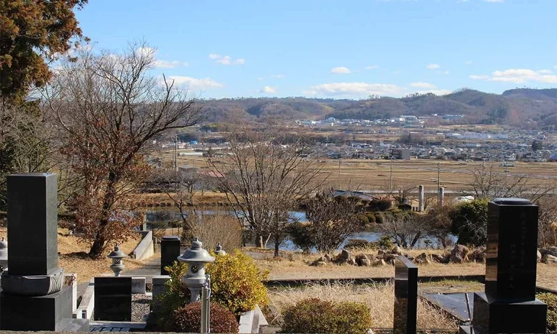 上田市 龍顔寺墓地