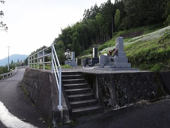 中津川市営 神坂墓地 