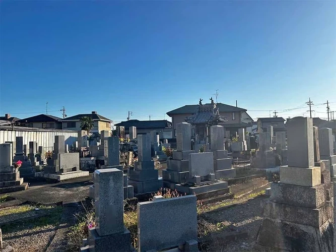 羽島市 曲利区共同墓地