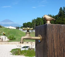 感応寺 ふれあいパーク華陵 水汲み場の写真