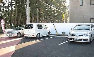 焼津霊園 駐車場の写真