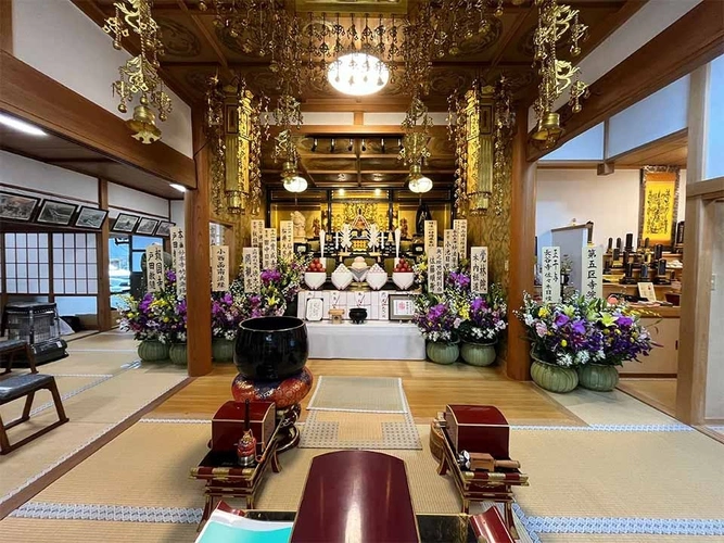 勧富山 高台寺 法要施設の写真