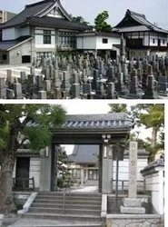 名古屋市北区にある寺院墓地