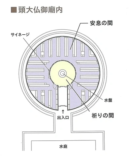 真駒内滝野霊園 頭大仏 