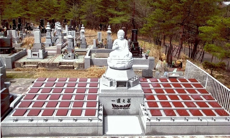 慈恩寺 一蓮之墓