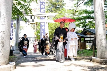 横手市にある寺院墓地