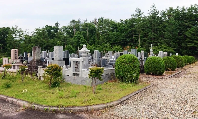 福島県全ての市 喜多方市営 上ノ山墓地公園