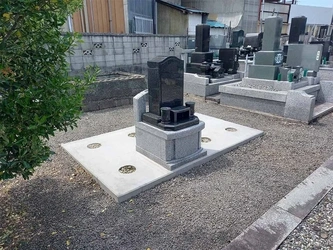 福島市にある寺院墓地