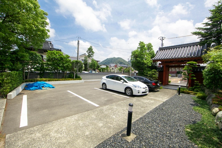 妙要寺墓地 駐車場の写真