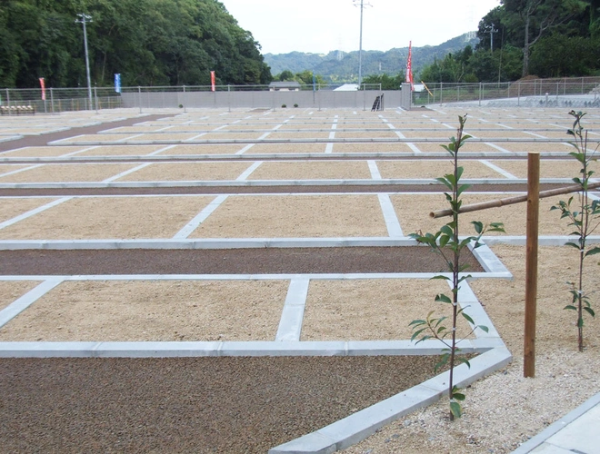 オアシス霊園 滝 バリアフリーの写真