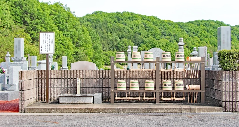 金剛福寺霊園 水汲み場の写真