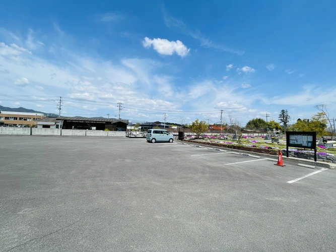 東広島 樹木霊園 駐車場の写真