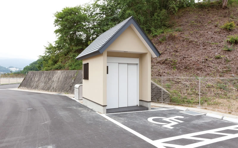 安芸城北霊園 トイレの写真