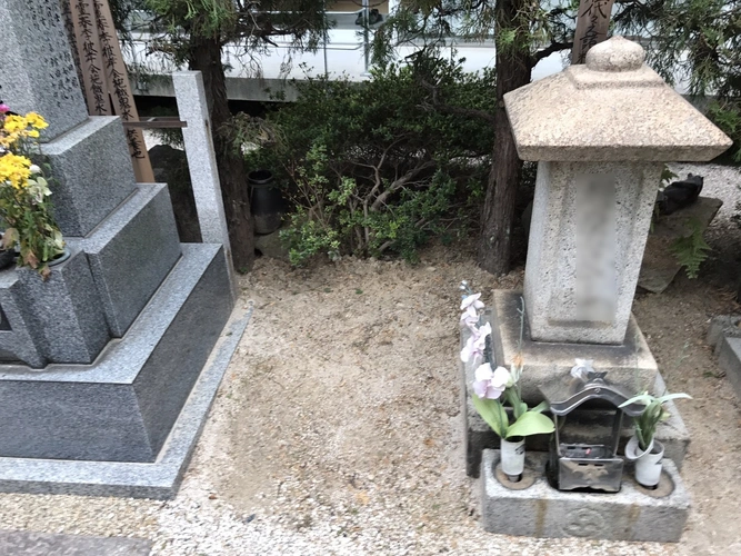 広島市中区 長久寺墓地