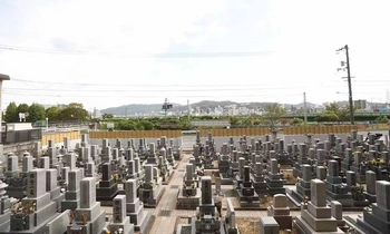 静かな水辺に佇む、アクセス便利な都市型墓地