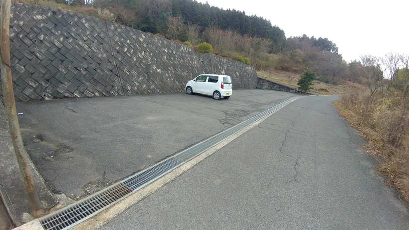 福山市熊野町上之原墓地 駐車場の写真