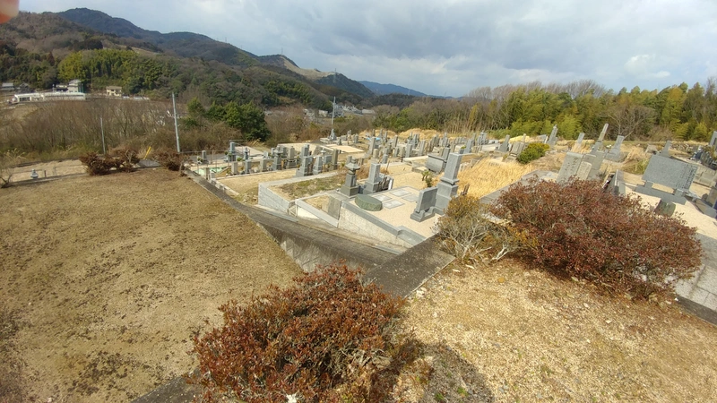 福山市熊野町上之原墓地 