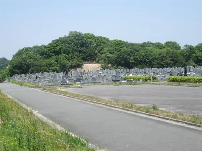 宇部市営 白石公園墓地 駐車場の写真