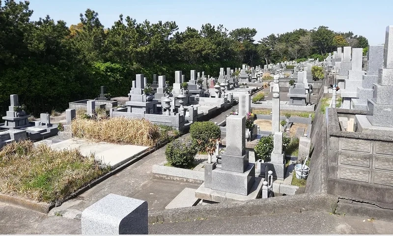 徳島県の全ての市 松茂町営 豊久墓地公園