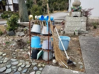 徳島市にある寺院墓地