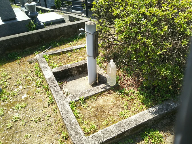 四国中央市営 桃山墓園 水汲み場の写真