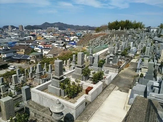愛媛県の全ての市 松山市営 大明神墓地